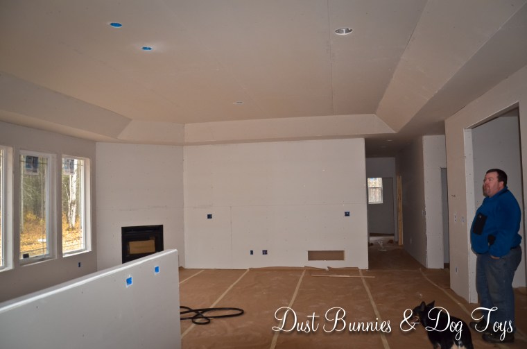 Main living area from back side of the kitchen.